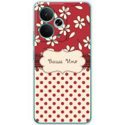 Чохол BoxFace Realme 14T Именной Polka Dots