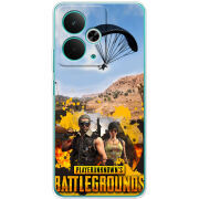 Чохол BoxFace Realme 14T Pubg parachute