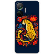 Чохол BoxFace Poco F7 Petrykivka Leopard