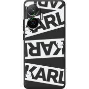 Чорний чохол BoxFace Poco F7 White Karl