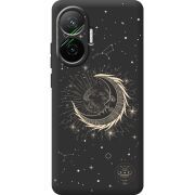 Чорний чохол BoxFace Poco F7 Moon