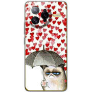 Чохол BoxFace Poco F7 Ultra Raining Hearts
