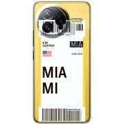 Прозорий чохол BoxFace Poco F7 Ultra Ticket Miami