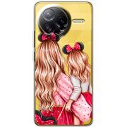 Прозорий чохол BoxFace Poco F7 Ultra Mouse Girls