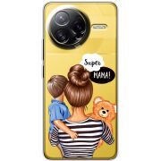 Прозорий чохол BoxFace Poco F7 Ultra Super Mama and Son