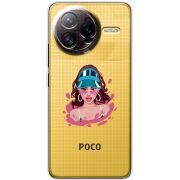Прозорий чохол BoxFace Poco F7 Ultra Selena Gomez