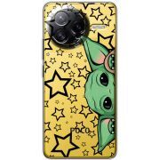 Прозорий чохол BoxFace Poco F7 Ultra Baby Yoda