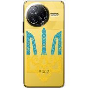 Прозорий чохол BoxFace Poco F7 Ultra Gold Trident