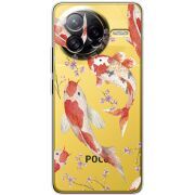 Прозорий чохол BoxFace Poco F7 Ultra Japanese Koi Fish