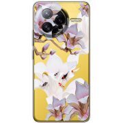 Прозорий чохол BoxFace Poco F7 Ultra Chinese Magnolia