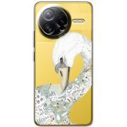 Прозорий чохол BoxFace Poco F7 Ultra Swan