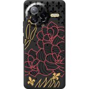Чорний чохол BoxFace Poco F7 Ultra FranceFlowers