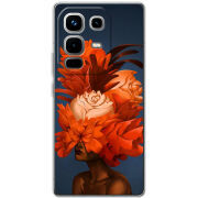Чохол BoxFace Infinix Note 50 Exquisite Orange Flowers