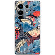 Чохол BoxFace Infinix Note 50 Blue Herb
