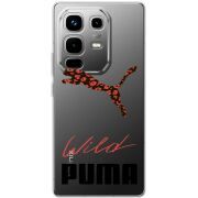 Прозорий чохол BoxFace Infinix Note 50 Wild Cat