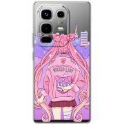 Прозорий чохол BoxFace Infinix Note 50 Wiked Lady