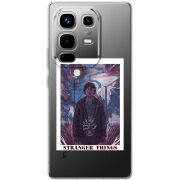Прозорий чохол BoxFace Infinix Note 50 Stranger Things