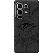 Чорний чохол BoxFace Infinix Note 50 Eye