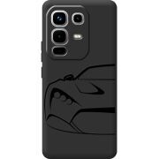 Чорний чохол BoxFace Infinix Note 50 Sportcar