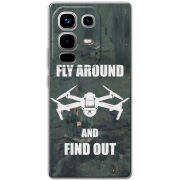 Чохол BoxFace Infinix Note 50 Pro Дрон Fly Around