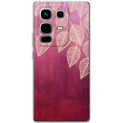 Чохол BoxFace Infinix Note 50 Pro Gold Leaves
