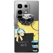 Прозорий чохол BoxFace Infinix Note 50 Pro Fashion Pug