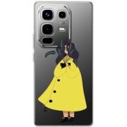 Прозорий чохол BoxFace Infinix Note 50 Pro Just a Girl