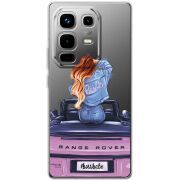 Прозорий чохол BoxFace Infinix Note 50 Pro Boss Babe