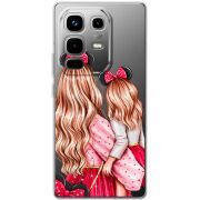 Прозорий чохол BoxFace Infinix Note 50 Pro Mouse Girls