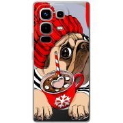 Прозорий чохол BoxFace Infinix Note 50 Pro Winter Puggy