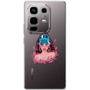 Прозорий чохол BoxFace Infinix Note 50 Pro Selena Gomez