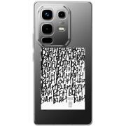 Прозорий чохол BoxFace Infinix Note 50 Pro Blah Blah