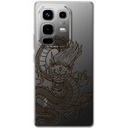 Прозорий чохол BoxFace Infinix Note 50 Pro Chinese Dragon