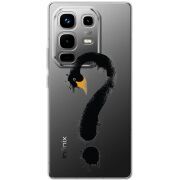 Прозорий чохол BoxFace Infinix Note 50 Pro Swan question