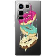 Прозорий чохол BoxFace Infinix Note 50 Pro Donuts