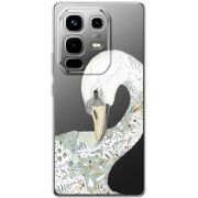 Прозорий чохол BoxFace Infinix Note 50 Pro Swan