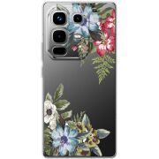 Прозорий чохол BoxFace Infinix Note 50 Pro Floral