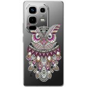 Чохол зі стразами Infinix Note 50 Pro Owl