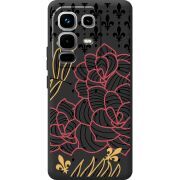 Чорний чохол BoxFace Infinix Note 50 Pro FranceFlowers