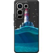 Чорний чохол BoxFace Infinix Note 50 Pro Lighthouse