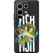 Чорний чохол BoxFace Infinix Note 50 Pro Fish