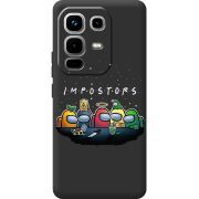 Чорний чохол BoxFace Infinix Note 50 Pro Among Us Impostors
