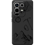 Чорний чохол BoxFace Infinix Note 50 Pro Mountains