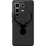 Чорний чохол BoxFace Infinix Note 50 Pro Deer