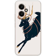 Чохол BoxFace Honor 400 Black Deer