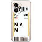 Прозорий чохол BoxFace Honor 400 Ticket Miami