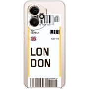 Прозорий чохол BoxFace Honor 400 Ticket London