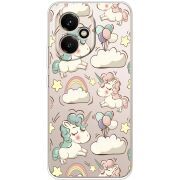 Прозорий чохол BoxFace Honor 400 Unicorns