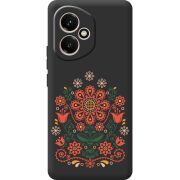 Чорний чохол BoxFace Honor 400 Ukrainian Ornament