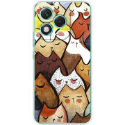 Чохол BoxFace Honor 400 Lite Sleepy Cats